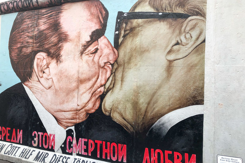 Berlin Wall and east side gallery